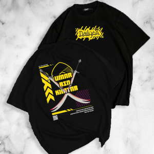 KAOS DAILYCO UMAR SWORD DUS2S001 / KAOS DISTRO PRIA DEWASA LENGAN PENDEK OVERSIZE COTTON COMBED 30S PREMIUM TERLARIS / DAILYCO STORE DUS2S001