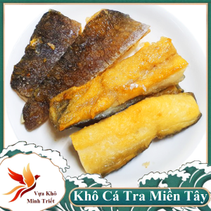 1 kg KHÔ CÁ TRA  PHỒNG  NGON BỔ SUNG VITAMIN VÀ DHA- Vựa Khô Minh Triết