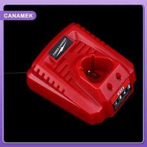 【CANAMEK】 Power Tool Parts For Milwauk M12 N12 Lithium-Ion Battery Charger 3A Fast Charging Replacement 48-11-2401 48-11-2402 C12B C12BX