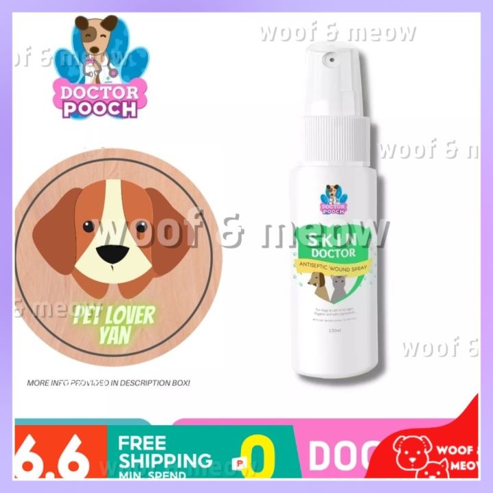 Doctor Pooch Skin Doctor - Antiseptic Wound Spray ； | Lazada PH