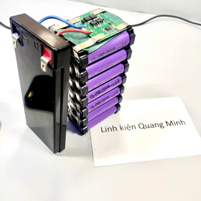 Ắc quy lithium (Ion-Lifepo4) 7ah - 15Ah Chuyên dụng cho máy bơm xịt thuốc điện thiết bị chiếu sáng chính sách bảo hành 1 năm