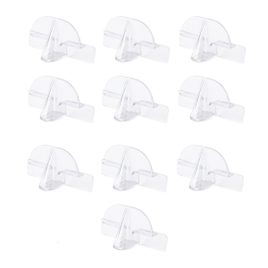 10Pcs Multipurpose Wall Mounted Spectacles Stand Glasses Holder Sunglass Rack Easy Installation for Home or Shop Use