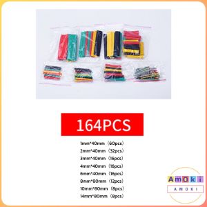 Amoki Heat Shrink Tubing Insulation Shrinkable Tube 2:1 Sleeve Kit Electrical Connection Wire