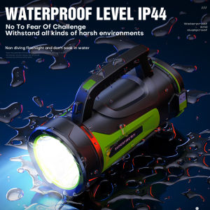 Supfire M15-X Lampu Suluh Terang Rechargeable LED Handheld Search Light Super Bright Torch Light Long-shot 330m