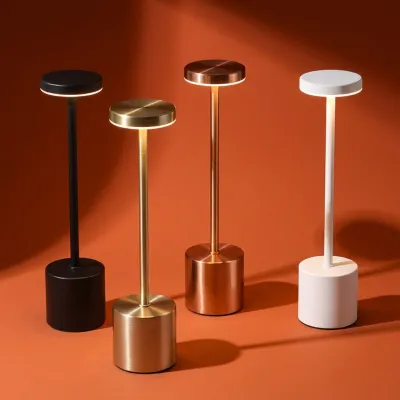 Rechargeble Led Table Lamp night lamp Rechargeable Touch Control Table Lamp Atmosphere Lights 3 Colors