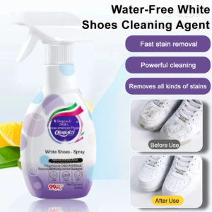 White Shoe Cleaner Waterless Dry Cleaner Detergent Gentle Dry Cleaner Stain Remover小白鞋清洗剂