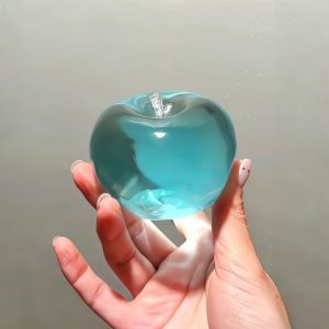Unraion Squishy quả táo pha lê shapeable Đàn hồi Chậm căng thẳng giảm đồ chơi