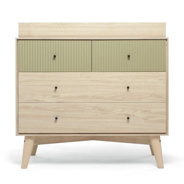 olive green dungaree dress Namesake Eloise 7-Drawer Dresser – Babinski's Baby main image 1