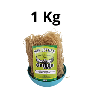 Mie Lethek Bantul Cap Garuda Super Premium Bebas Gluten Terbuat Dari Singkong Asli