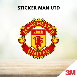 สติกเกอร์โลโก้สโมสรฟุตบอล แมนยู Man Utd สติกเกอร์ 3M ทนแดด กันน้ำ100% พร้อมส่ง