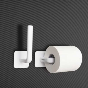 Móc dán tường treo cuộn giấy vệ sinh cuộn giấy lau bếp treo khăn mặt khăn tắm chất liệu inox cao cấp bền bỉ