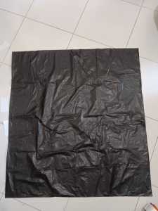 50 PCS TRASHBAG TEBAL DAN KUAT / KANTONG PLASTIK / KANTONG SAMPAH UKURAN 90 X 100 CM