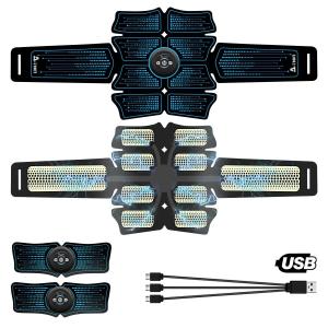 AE Fitness belt and abdominal muscle patch EMS Fitness equipment for abdominal muscle training abdominal exerciser muscle massager home fitness equipment