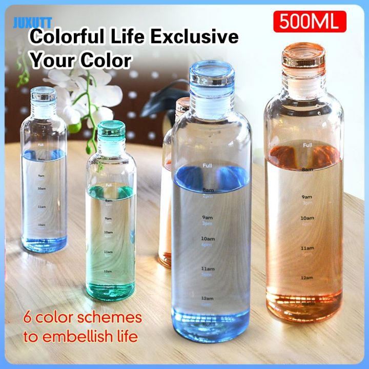 [Lowest Price] High Quality Glass Water Bottle 500ML Outdoor Drinks