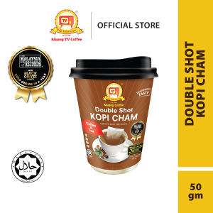 Kluang TV Coffee Double Shot Kopi Cham Teh (50gm x 1 cup)