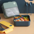Lunch Box 1000ML Yakada Double Grid BPA Free. 