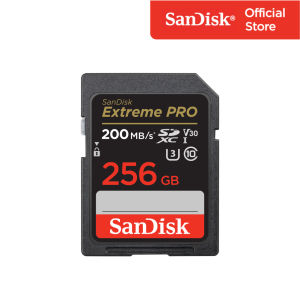 SanDisk Extreme Pro SDXC 256GB SDXXD V30 U3 C10 UHS-I 200MB/s R 140MB/s W 4x6 Lifetime Limited ( SDSDXXD-256G-GN4IN ) ( เมมโมรี่การ์ด เอสดีการ์ด )