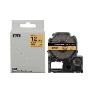 ริบบิ้นเครื่องพิมพ์ฉลากที่มีความกว้าง12มม. เทปกระดาษตกแต่งสม่ำเสมอสำหรับการบริจาครายบุคคลและโครงการบ้าน