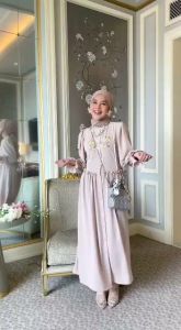 GAMIS CRINGKLE BORDIR TERBARU TERMURAH TERLARIS VIRAL PAKAIAN WANITA TERBARU DRESS MUSLIM