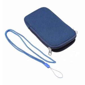 Breathable Protective Phone Sleeve Pouch Adjustable Shoulder Strap Scratch Resistant Lining Portable Design For Students