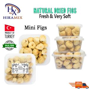 Mini Dried Figs | Buah Tin Turki Kecil | Buah Tin yang Lembut dan Manis | Small Dried Figs 100g/250g/500g/1kg