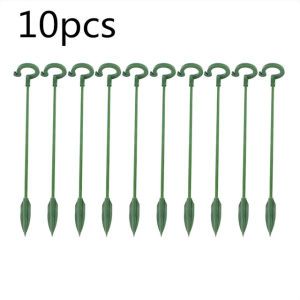 10Pcs Plant Potting Support Rods Garden Plant Flower Support Bracket Reusable Protection Fixing Stand Gardening Tools