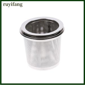 ruyifang MG NEW ARRIVAL Mesh Tea Infuser Strainer Leaf Filter Leaks Sieve Metal Cup Stainless Steel