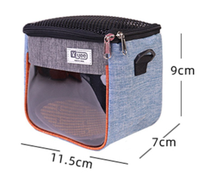 กระเป๋าพกพาสัตว์เลี้ยง ระบายอากาศดี เหมาะสำหรับกระต่าย หนูแฮมสเตอร์ กระรอก และสัตว์เล็ก ออกไปนอกบ้านหรือพบสัตวแพทย์