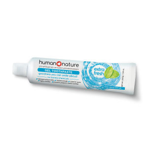 Human Nature Natural Gel Toothpaste 99.51% Natural (No Harmful Chemicals)