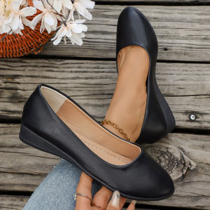 Free Shipping Plus-Size WomenS Shoes New Spring/Autumn Styles Shallow-Toe Slip-On Loafers Casual WomenS Flats Casual WomenS Flats