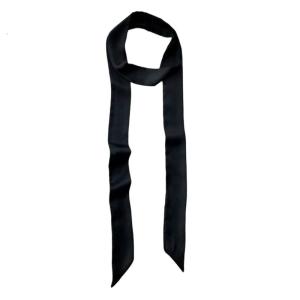 Women Skinny Scarf Thin Belt Tie Scarf Bag Handle Wrap Silk Feeling Choker Elegant Scarf Decoration