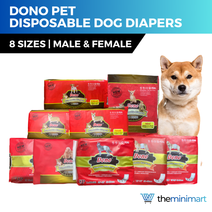 Xxs disposable clearance dog diapers