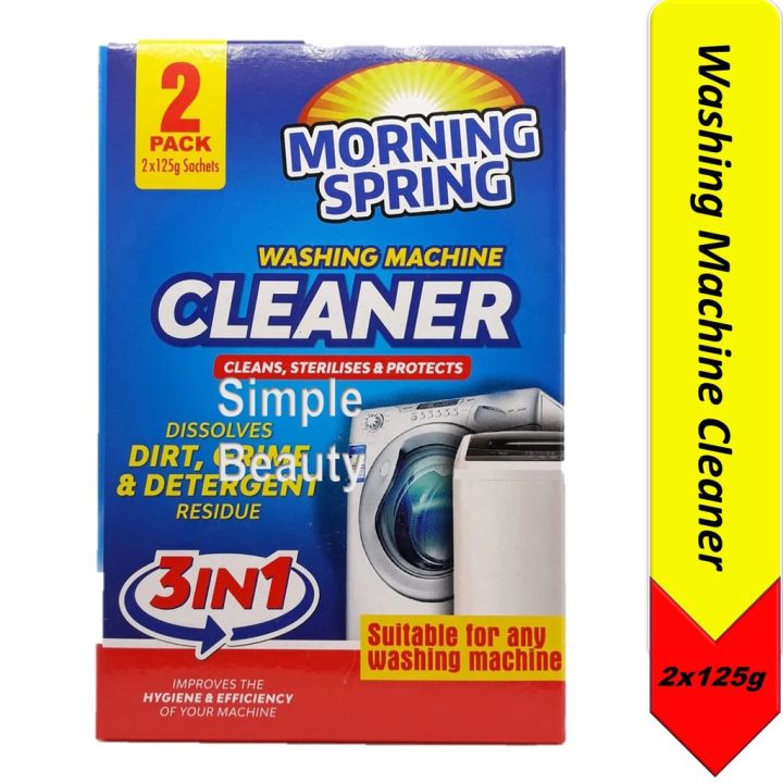 Morning Spring Washing Machine Cleaner, 2x120g Lazada Singapore