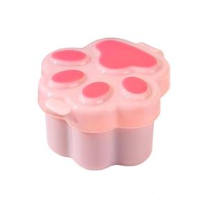 Travel Containers for ToiletriesRubber Cream JarsLeak Proof Plastic Container Jars with Lids Storage Face Creams