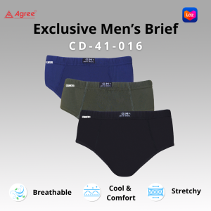 AGREE - [ISI 3PCS] Celana Dalam Pria Dewasa Jumbo Kotak CD Cowok Big Size CD 41016 | CD PRIA JUMBO UNDERWEAR COWOK BIG SIZE KARET DALAM