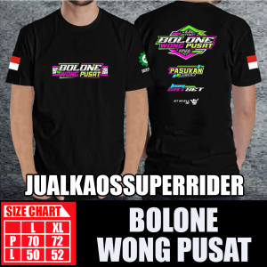BAJU KAOS DISTRO BOLONE WONG PUSAT