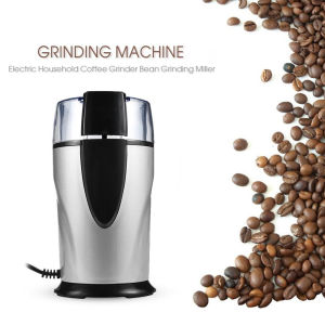 Aijia Electric Coffee Beans Grinder Manual Beans Spices Nuts Grinding Machine Stainless Steel Blade Coffee Grinder for Coffee Nuts Beans Beater