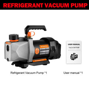 ONEVAN 7CFM 5PA Cordless Hvac Vacuum Pump 1/4 Air Intake Refrigeration 1/2 HP For Car Household Air Conditioning For Makita 18v Battery