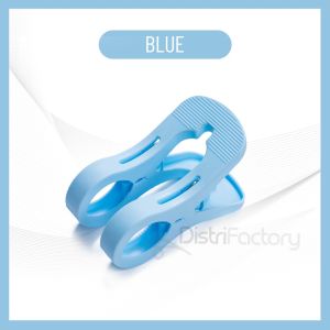 Strong Windproof Clip Multifunction Double Head Underwear Socks Clothespin Plastic Cloth Pegs