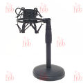 TaffSTUDIO Stand Mikrofon Meja Shockproof Microphone Mount Holder. 