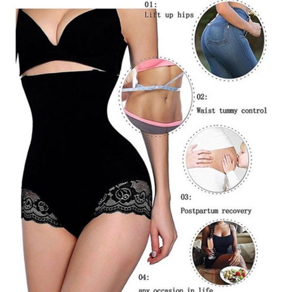 Shapelle Forme Reggiseno Modellante In Va Alta, Body Shaper Butt Lifter Tummy Waist Control Panty P 41973860 Cat 3134 - Foto 2
