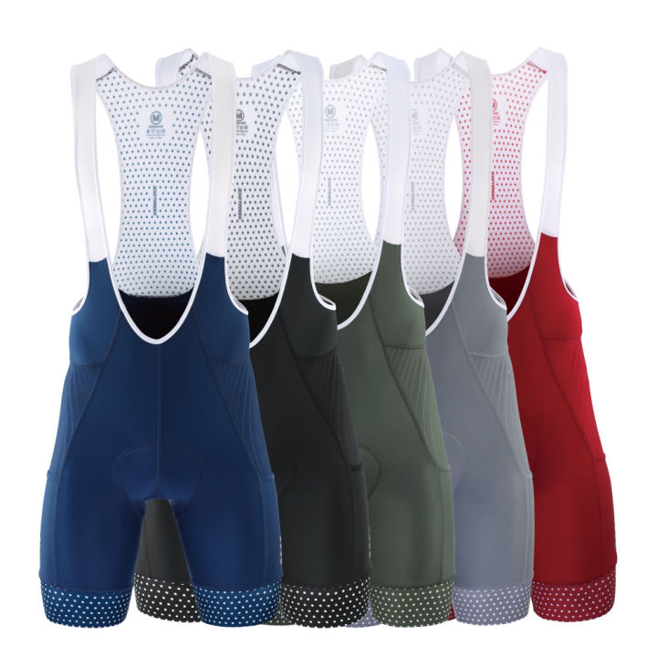 KEMALOCE Men Cycling Bib Shorts Blank Blue&Black&Grey&Red&Green 5D Gel ...