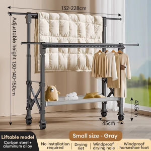 TOMOYO Clothes Rack Hanger Rack Drying Rack Foldable Sampayan Adjustable Indoor Clothes Laundry Rack