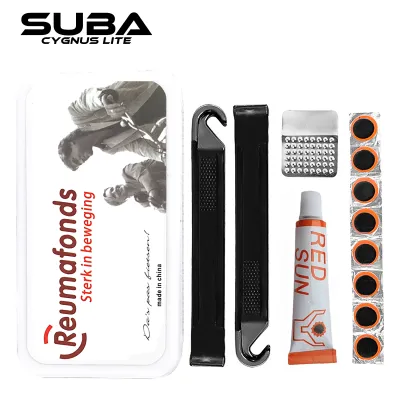 SUBA CYGNUS - Tool Kit Tambal Ban Sepeda - Portable Bicycle Tool Set Tire Repair Kit