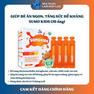 SUMO KIDS - Hỗ trợ tăng cường sức đề kháng cho bé.