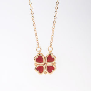 Hyl Jewelry 318N Kalung Titanium Wanita Karat Emas Silver Asli Panjang Muda Dan Anti Luntur