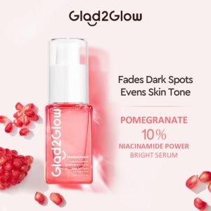 Glad2Glow Pomegranate Niacinamide Power Whitening Serum muka glowing Wajah Brightening Serum