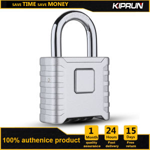 KIPRUN Heavy Duty Combination Padlock  4 Digit High Security Padlock Weatherproof Lock for Fence Gate Shed Home School Warehouse