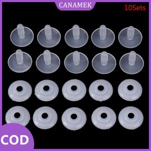CANAMEK✨ 20 cái (10 bộ) khớp búp bê bằng nhựa Phụ Kiện Búp bê để làm đồ chơi đồ thủ công tự làm
