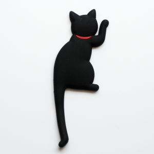 [READY STOCK] Japanese Style Cat Fridge Magnet Hook | Cute & Creative Cartoon Cat Tail Hook